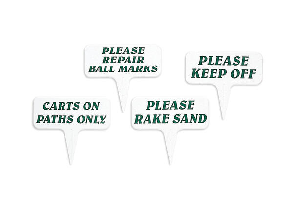 5" x 12" One-Piece Special Alum Sign SG08799 